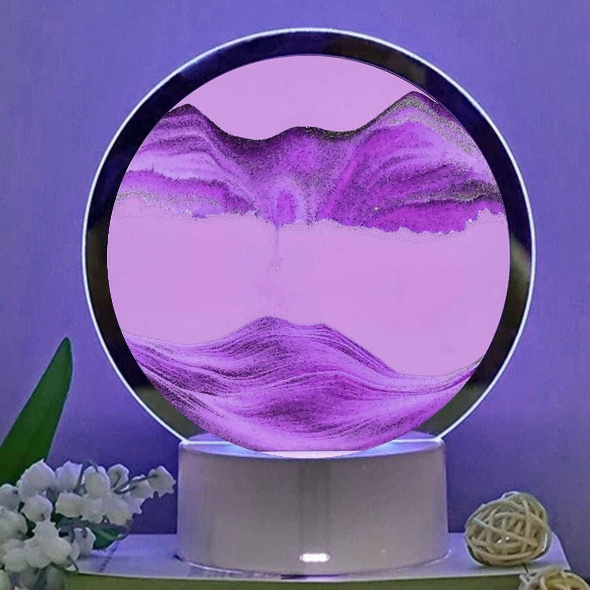 LED Sandscape Lamp