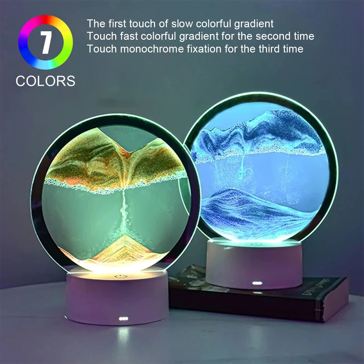 LED Sandscape Lamp