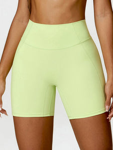 High Waist Active Shorts